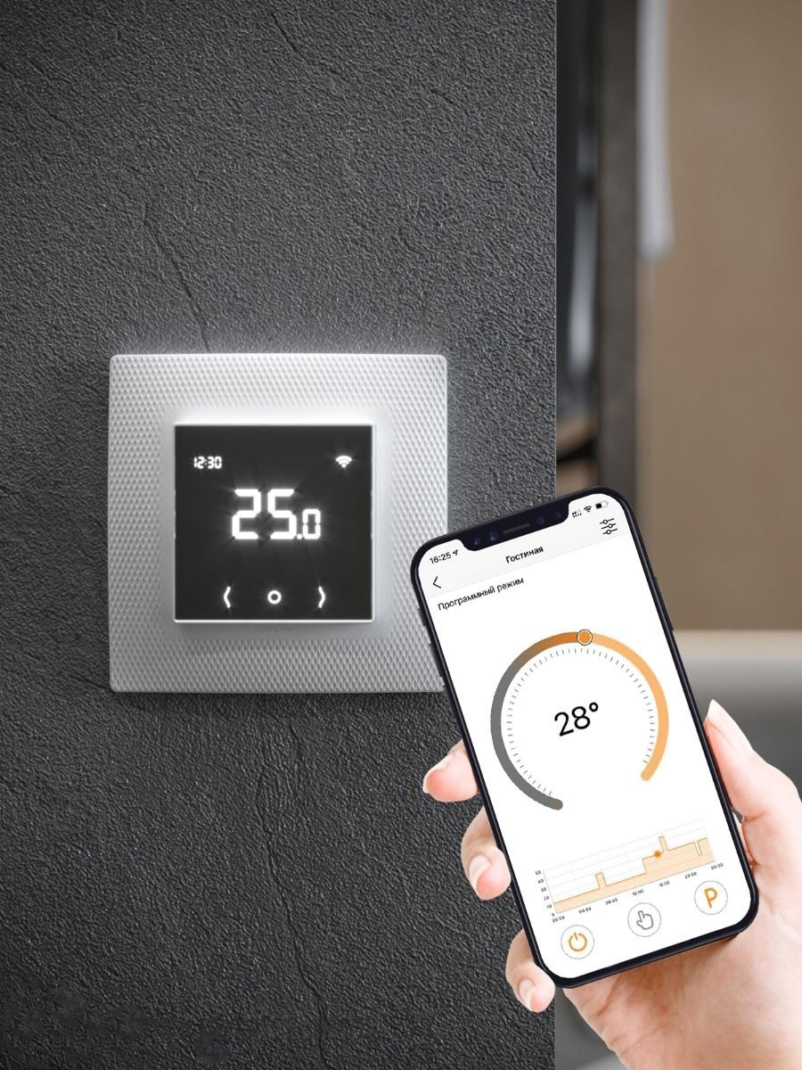 Терморегулятор для теплого пола ТЕПЛОЛЮКС EcoSmart 25